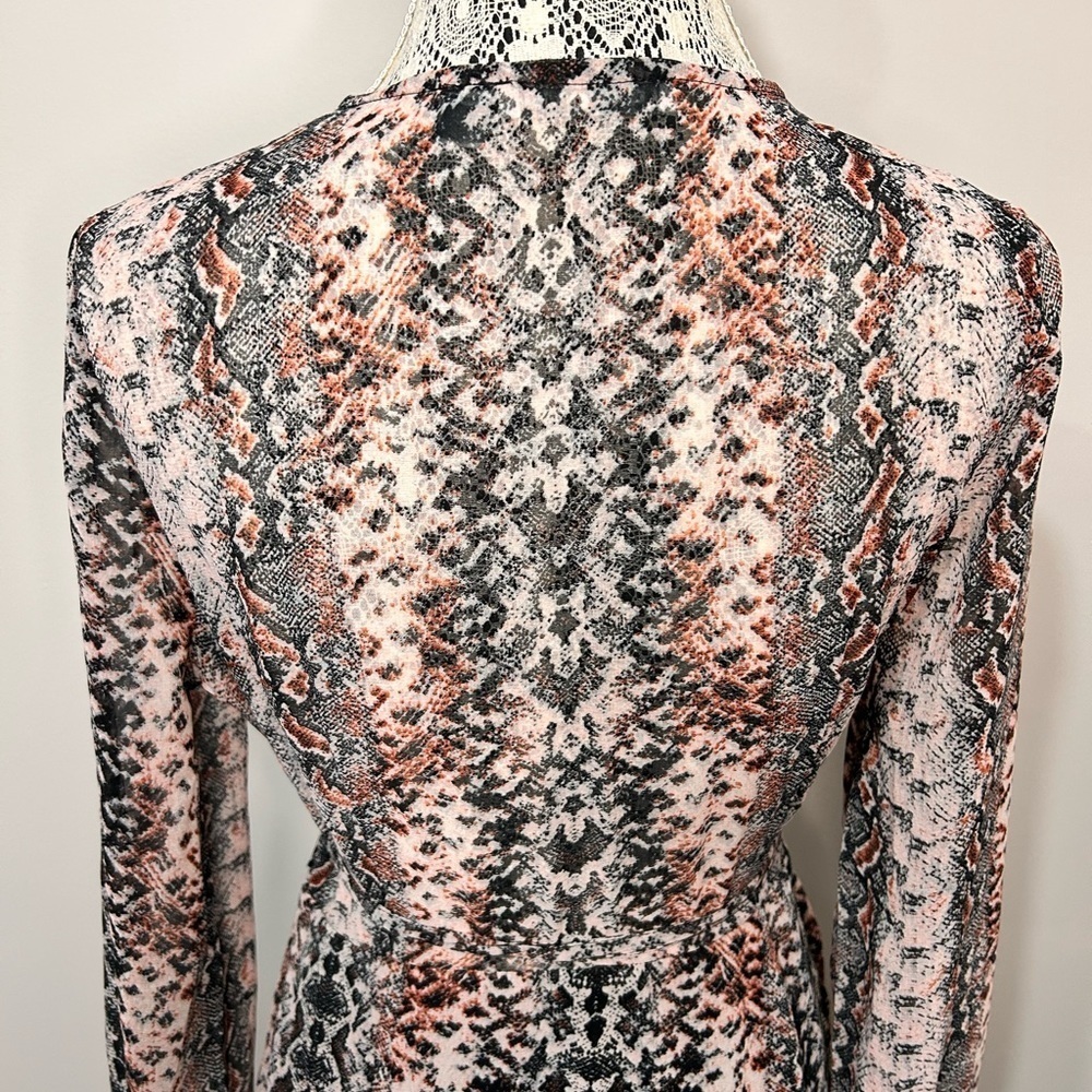 Chic Multicolor Patterned Dress - Picture 11 of 15